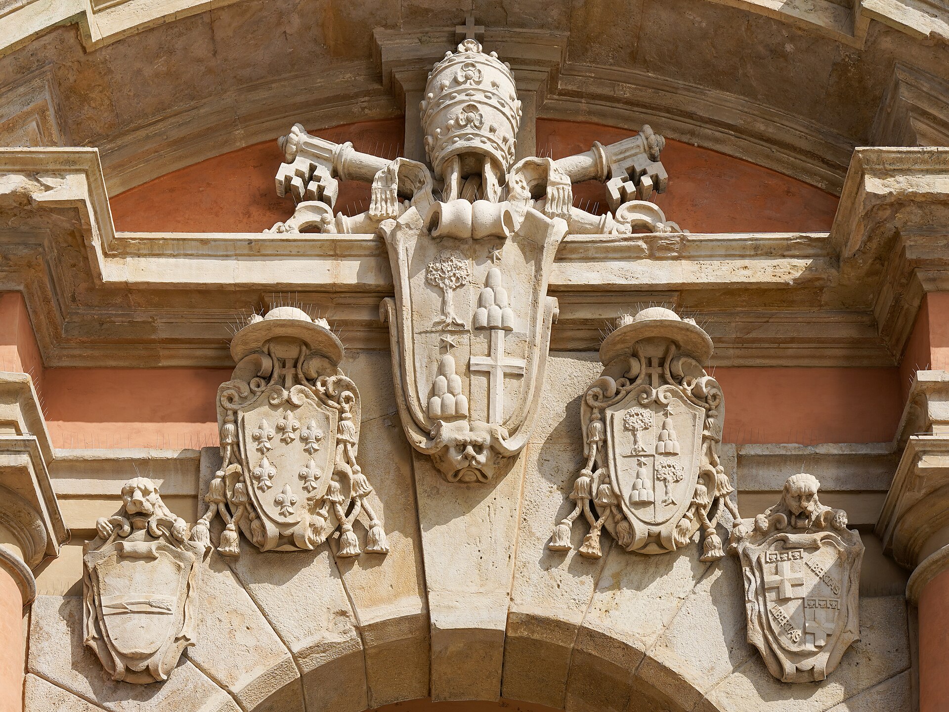 bologna street facade