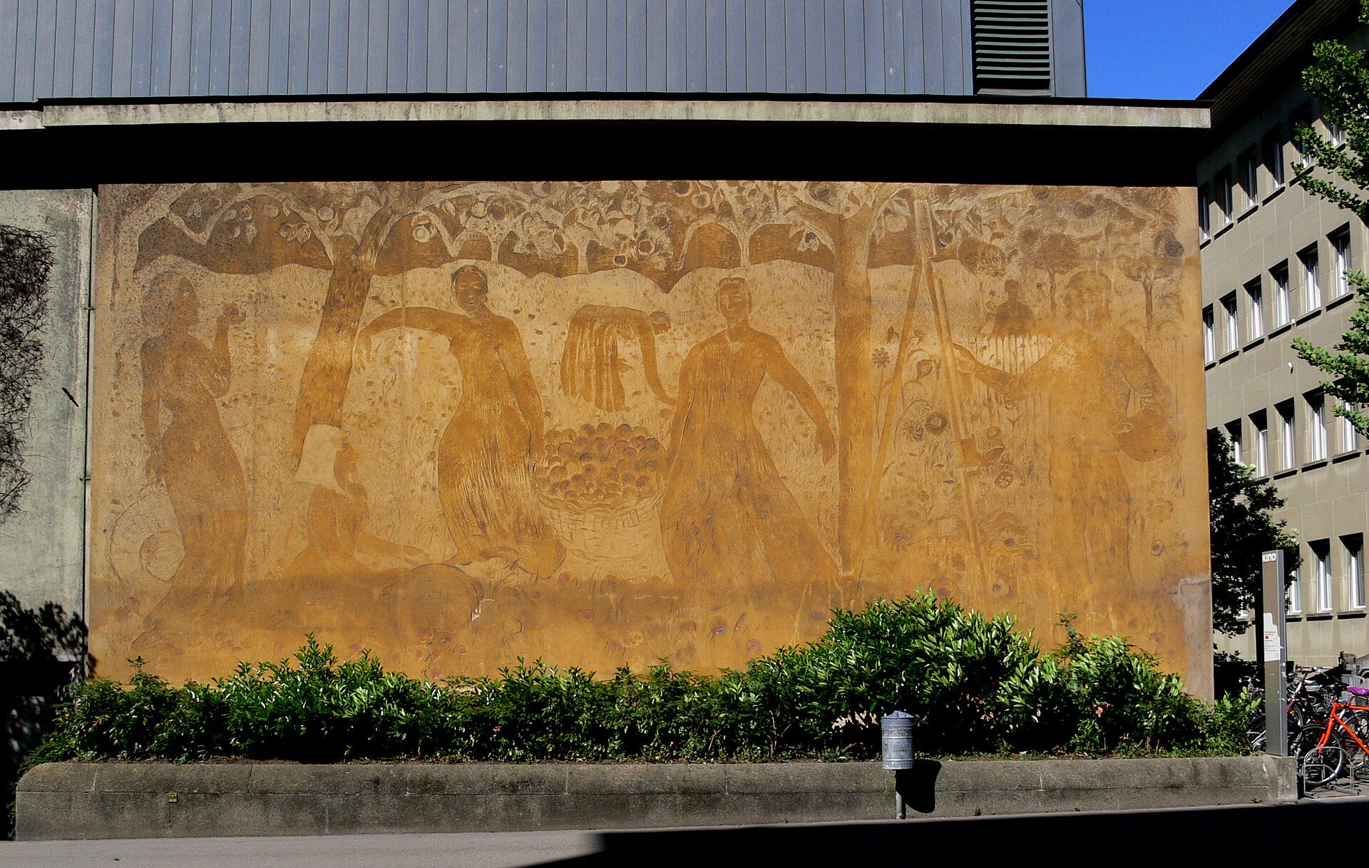 Mannheim pinta un mural al año, y eso cambia la ciudad